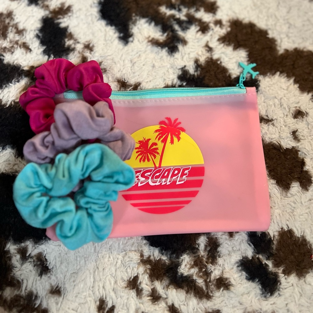 Ipsy bag with scrunchies!!
